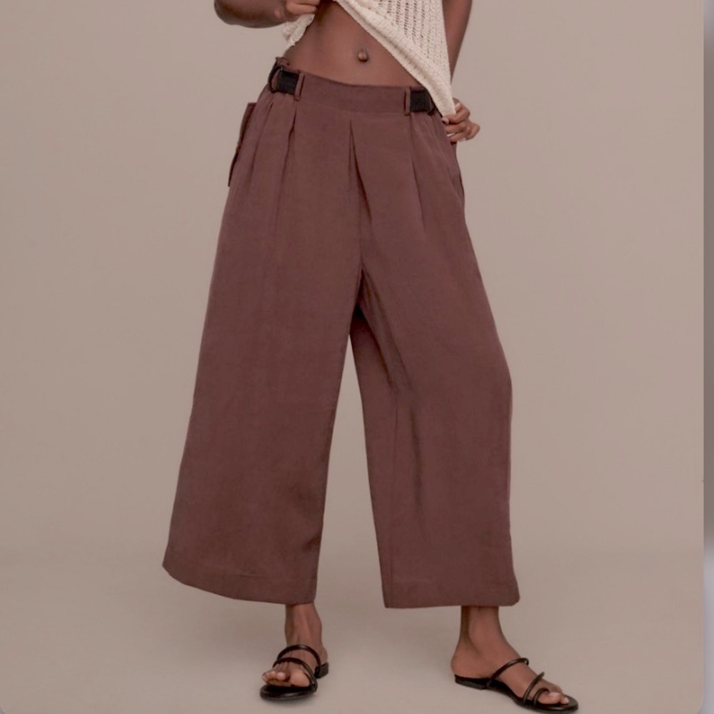 Anthropologie || Wide Leg ‘Safari Pants’